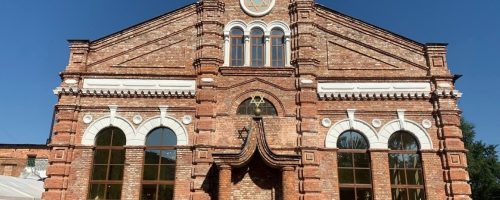 בית הכנסת חב''ד במרכז העיר ויטבסק. צילום איליה דולגופולסקי