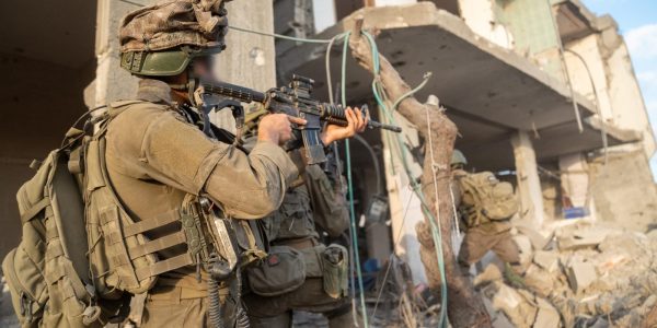 אוגדה 36 פועלת בדרום הרצועה. צילום: דו''צ