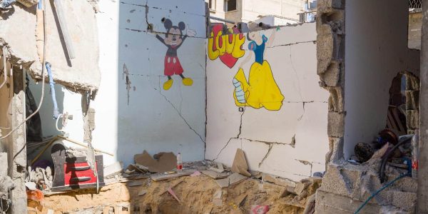 הזירה בה נטבחו ששת החטופים בידי מחבלי חמאס. צילום דו''צ