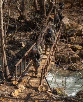 לוחמי שלדג במרחב הליטאני. צילום: דו"צ