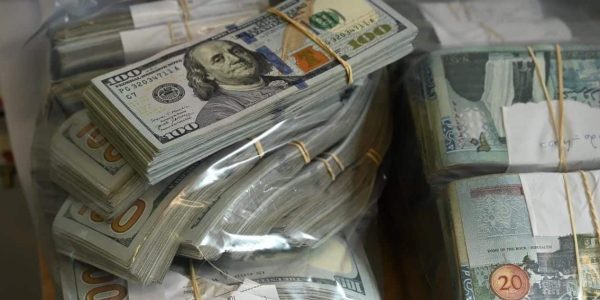 חרבות ברזל - חמישה מיליון דולרים נתפסו בעזה והועברו לקופת המדינה. צילום משרד הביטחון (3)