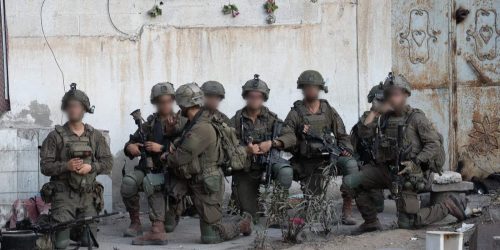 לוחמי צה"ל ברצועת עזה. צילום: דו"צ