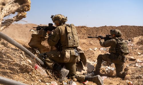 חרבות ברזל - לוחמי צה''ל פועלים ברצועה. צילום דו''צ (2)