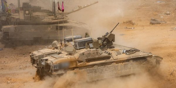 צוות קרב חטיבתי גבעתי בעזה. צילום: דו"צ