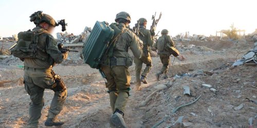 חרבות ברזל - פעילות כוחות חטיבה 646 ברצועת עזה. צילום - דו''צ (3)