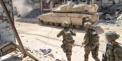 טנק ברצועת עזה קרדיט דובר צהל 1