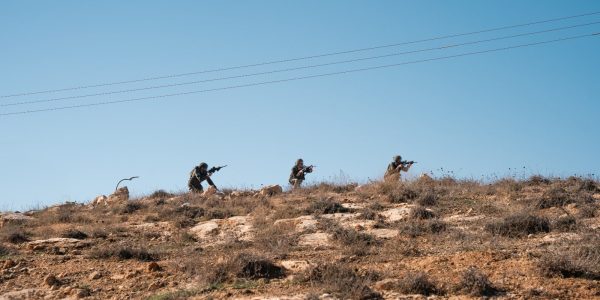 יחידת מיתר בתרגיל בבקעה וביו''ש. צילום - דו''צ (1)