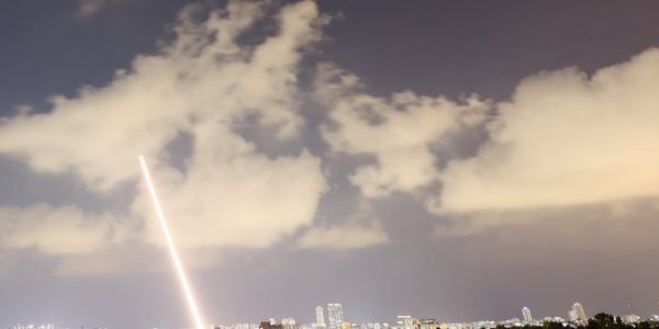 יירוט רקטות בשמי ישראל. צילום: נתי שוחט/Flash90