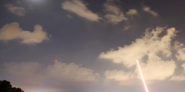 יירוט רקטות בשמי ישראל// צילום: נתי שוחט/Flash90