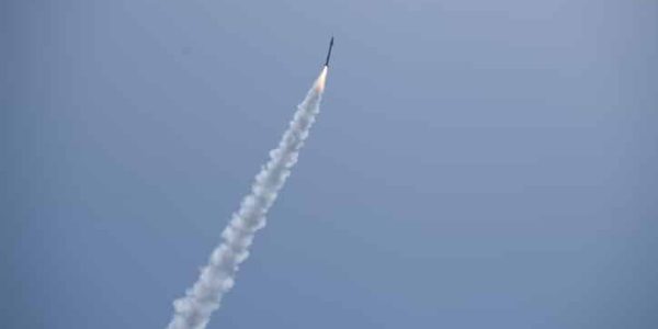 שיגור מיירט. תומר נויברג, פלאש 90