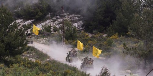 כוח רדואן של חיזבאללה. צילום רשתות פלסטיניות
