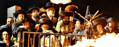 לג בעומר בביתר האדמו''ר מתולדות אברהם יצחק בהדלקה. צילום שוקי לרר (23)