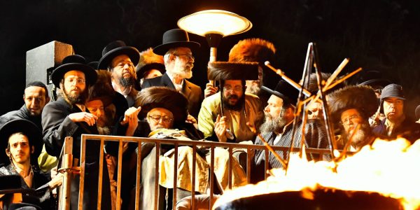 לג בעומר בביתר האדמו''ר מתולדות אברהם יצחק בהדלקה. צילום שוקי לרר (23)