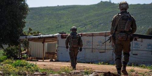 לוחמי גבעתי בדרום לבנון. צילום - דו''צ.