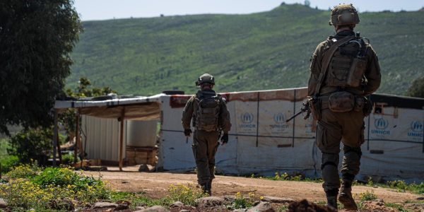 לוחמי גבעתי בדרום לבנון. צילום - דו''צ.