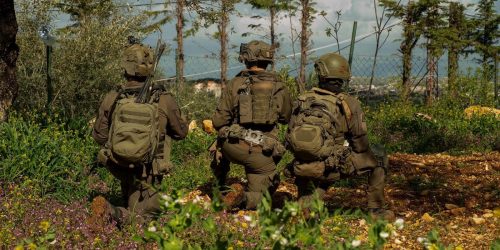 לוחמי גבעתי בדרום לבנון. צילום - דו''צ (4)