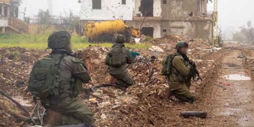 לוחמי צה''ל בדרום לבנון. צילום: דו''צ