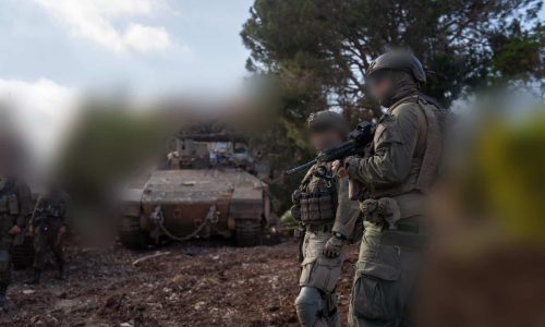 לוחמי צה''ל פועלים בדרום לבנון. צילום - דו''צ (6)