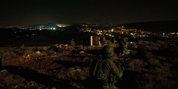לוחמי צהל פועלים ביהודה ושומרון יו''ש. צילום דו''צ (1)