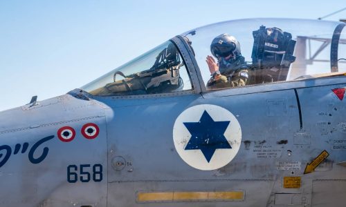 מטוסי קרב של חיל האוויר בדרך לתקיפה באיראן. צילום - דו''צ (1)