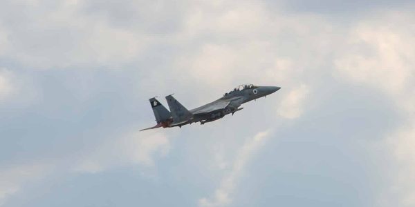 מטוסי קרב של חיל האוויר בדרך לתקיפה באיראן. צילום - דו''צ (5)