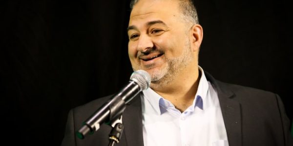 יו"ר רעם ח"כ מנסור עבאס/// דוד כהן / פלאש 90