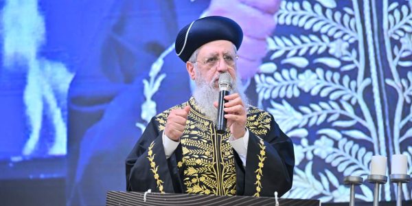 הגר"ד יוסף. צילום: יהושע פרוכטר