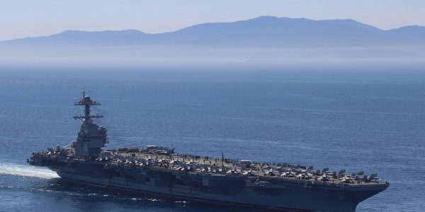 נושאת המטוסים הגדולה בעולם ג'רלד ר. פורד, צילום: X רשמי