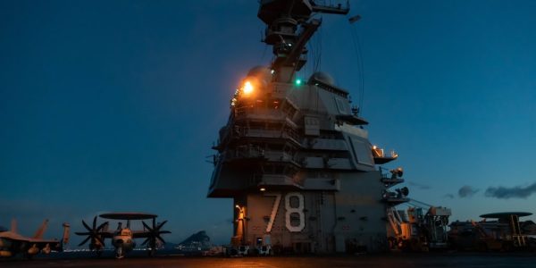 נושאת המטוסים הגדולה בעולם ג'רלד ר. פורד, צילום: X רשמי