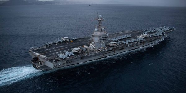 נושאת המטוסים הגדולה בעולם ג'רלד ר. פורד, צילום - X רשמי (5)