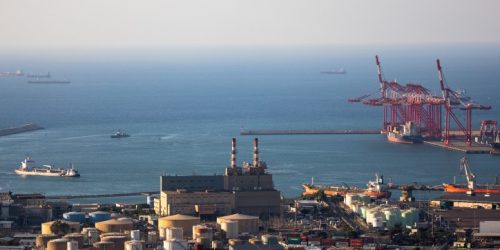 נמל חיפה. צילום: שיר טורם/פלאש 90