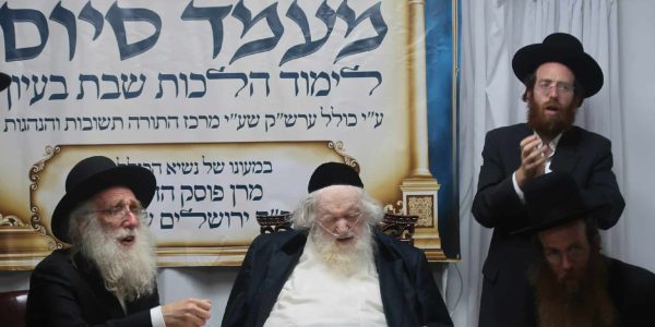 סיום לימוד הלכות שבת בכולל תשובות והנהגות (2)
