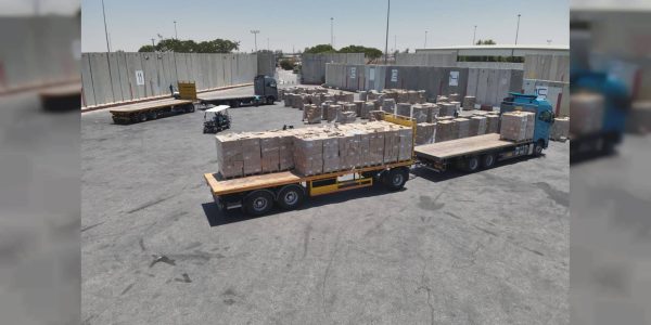 סיוע ההומניטרי קרדיט דובר צהל (8)