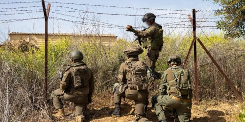 עוצבות ׳הגליל׳ (92) ׳והמפץ׳ (146) בתרגיל מלחמה בגבול לבנון. צילום - דו''צ