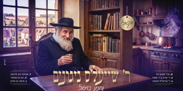 עטיפה מלבנית ר' שייעל׳ס ניגונים