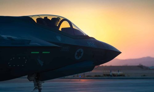 מטוסי הקרב של חיל האוויר בדרכם לפעילות. צילום - דו''צ