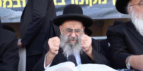 עצרת המיליון הרב משה צדקה. צילום דוד ארזני (29)