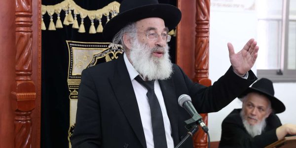 עצרת מספד תורה ודעת הרב אריה אלחדד. צילום יעקב כהן (50)