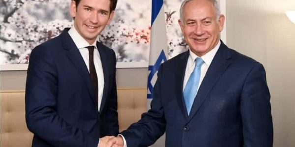 נתניהו עם סבסטיאן קורץ ///צילום אבי אוחיון לעמ