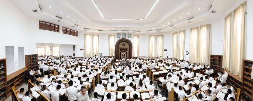 פתיחת זמן אלול בישיבת סלבודקא. צילום יעקב נחומי (6)