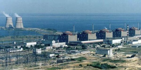 תחנת הכח הגרעינית באוקראינה | צילום: גוגל ארט