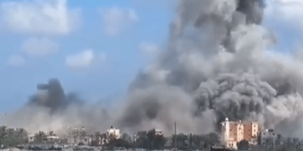 חיסול מהאוויר. צילומסך