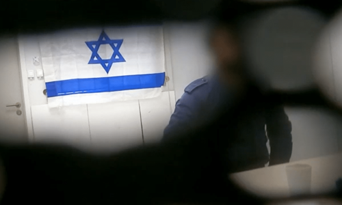 מחבל כוח רדואן של חיזבאללה בחדרי החקירות. צילום: דו"צ