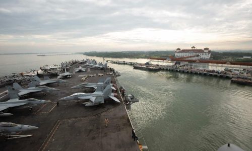 נושאת המטוסים לינקולן. צילום: צבא ארה"ב
