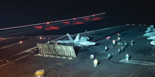 נושאת המטוסים לינקולן. צילום: צבא ארה"ב