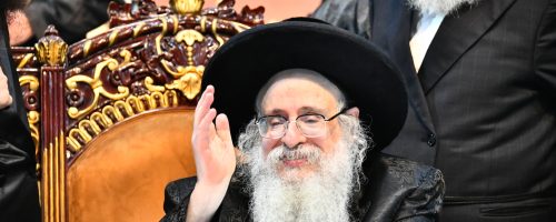 קבלת פנים לאדמור מקלויזנבורג. צילום שוקי לרר (75)