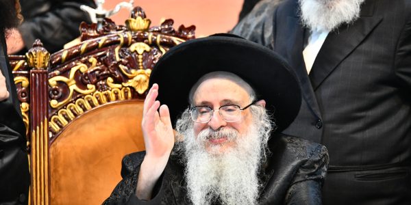 קבלת פנים לאדמור מקלויזנבורג. צילום שוקי לרר (75)