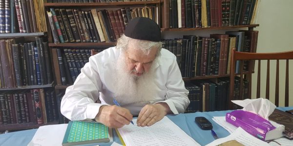 הגאון רבי ברוך ויסבקר | באדיבות המצלם