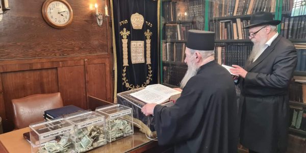 הגר"נ בן שמעון במסע חיזוק בארצות הברית. צילום: באדיבות המצלם