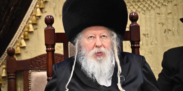 כ"ק האדמו"ר מגור. צילום: שוקי לרר